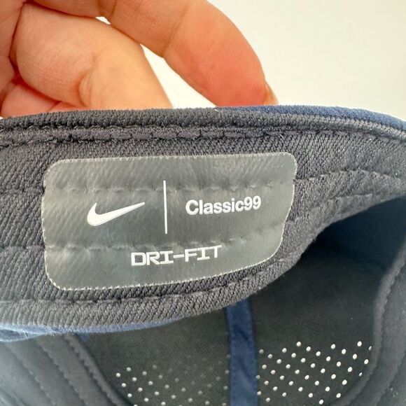 Nike Classic 99 Dri-Fit Navy Hat. M/L - Picture 6 of 7